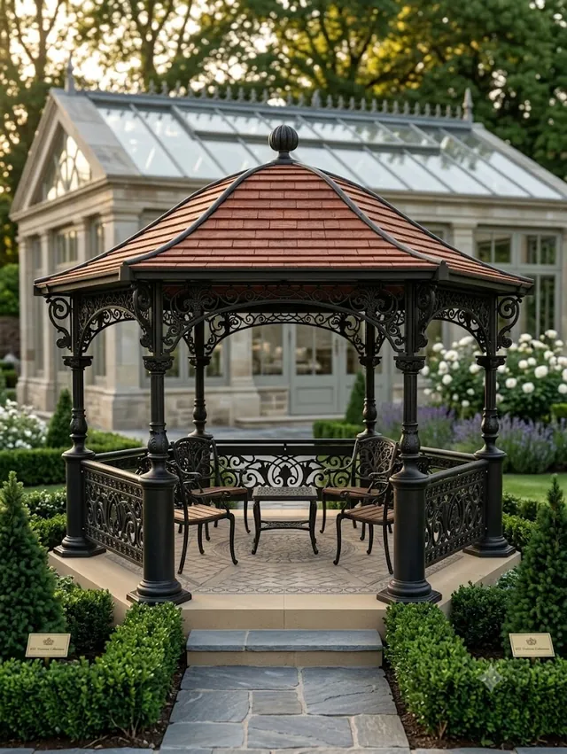 Victorian Hexagonal Gazebo (GB-02)